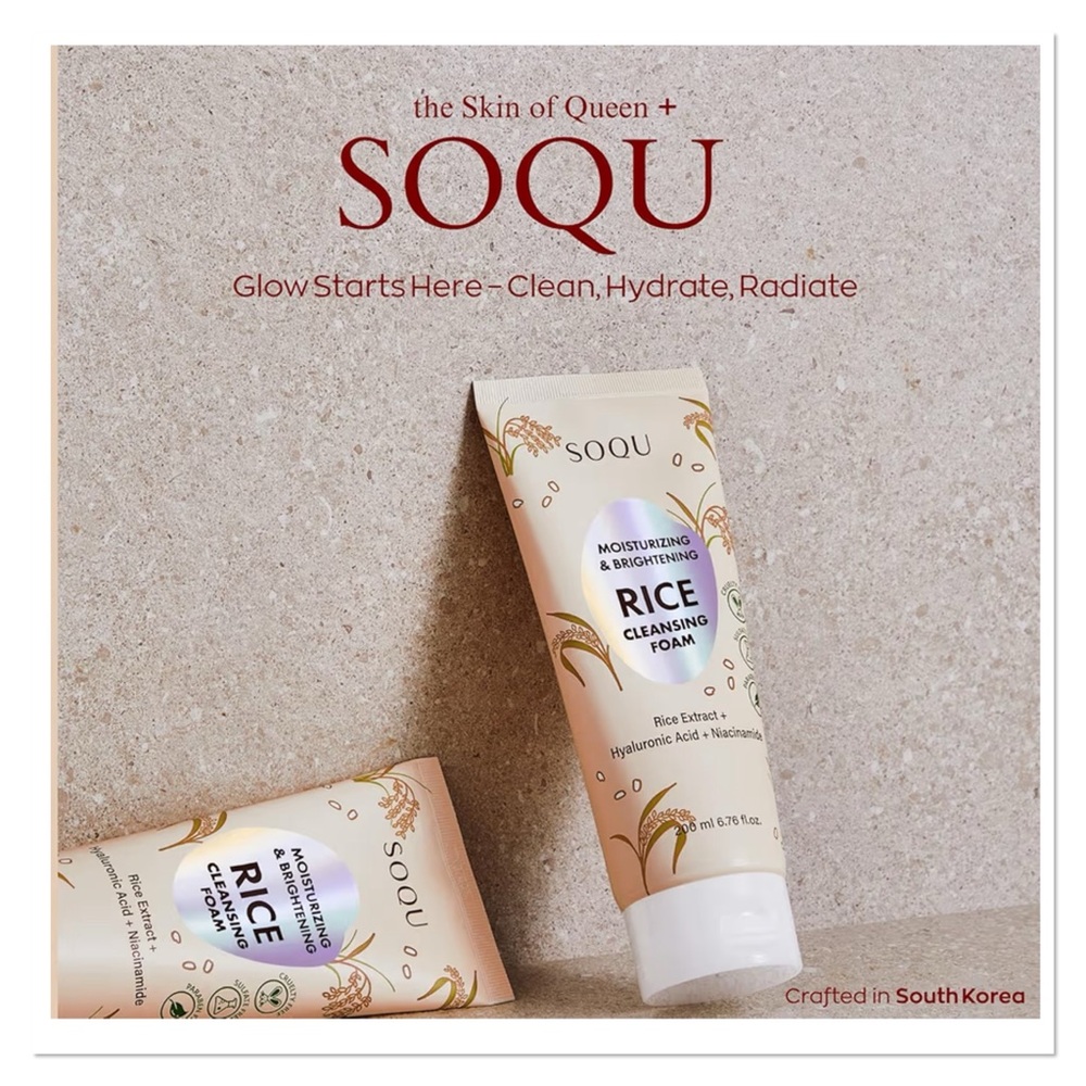 SOQU Rice Cleansing Foam - Picture 5 of 8